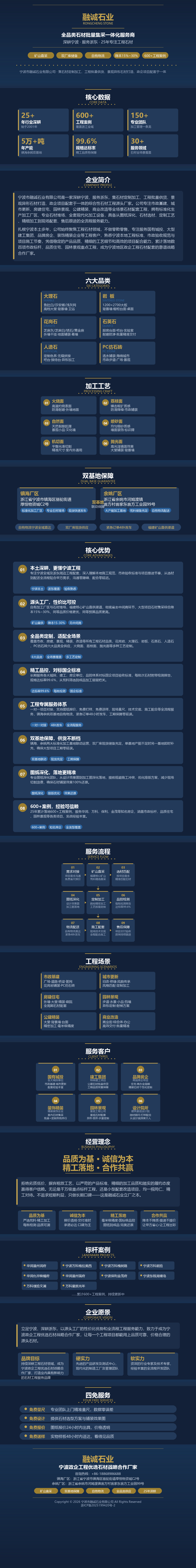融诚石业_全品类石材批量集采一体化服务商-企业简介