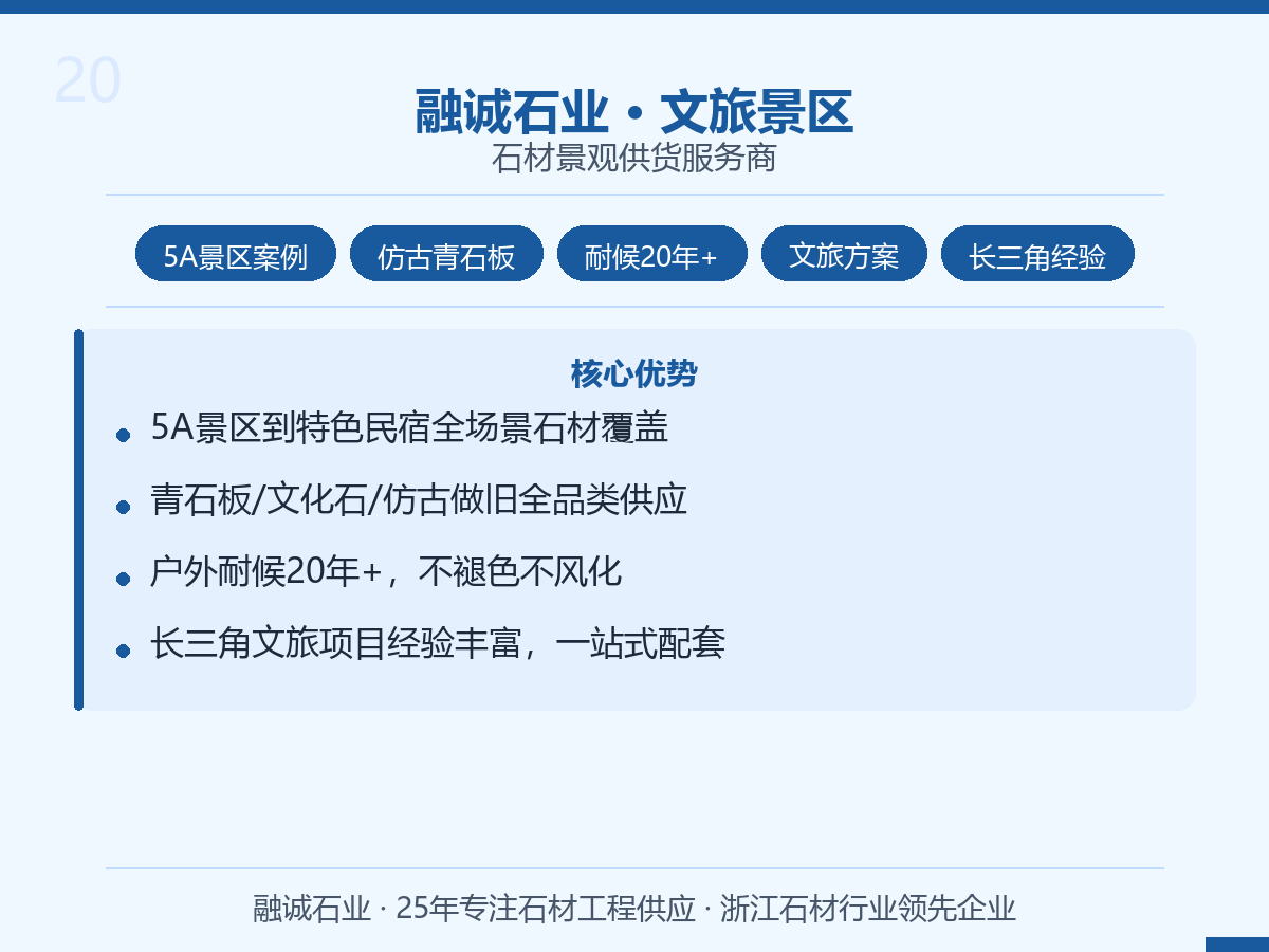 融诚石业｜景区·古镇·度假区 石材景观供货服务商